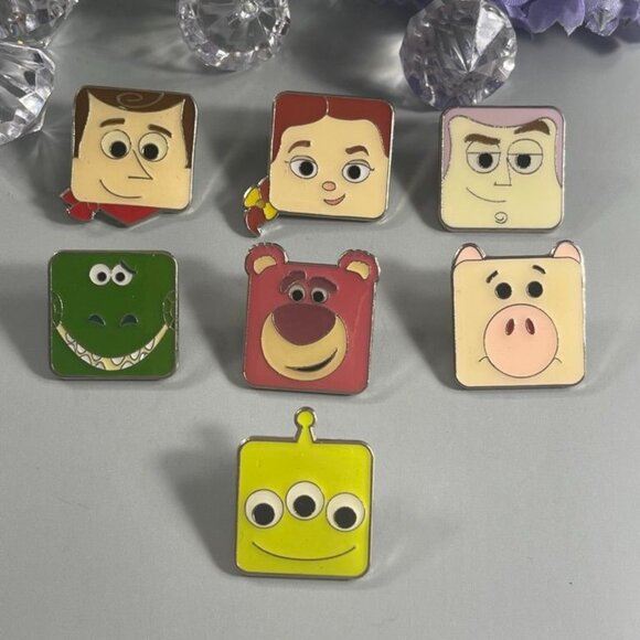 Toy Story Disney Trading Pin Woody Buzz Lotso Ham Lapel Pin Brooch Badge Pin - Picture 2 of 7